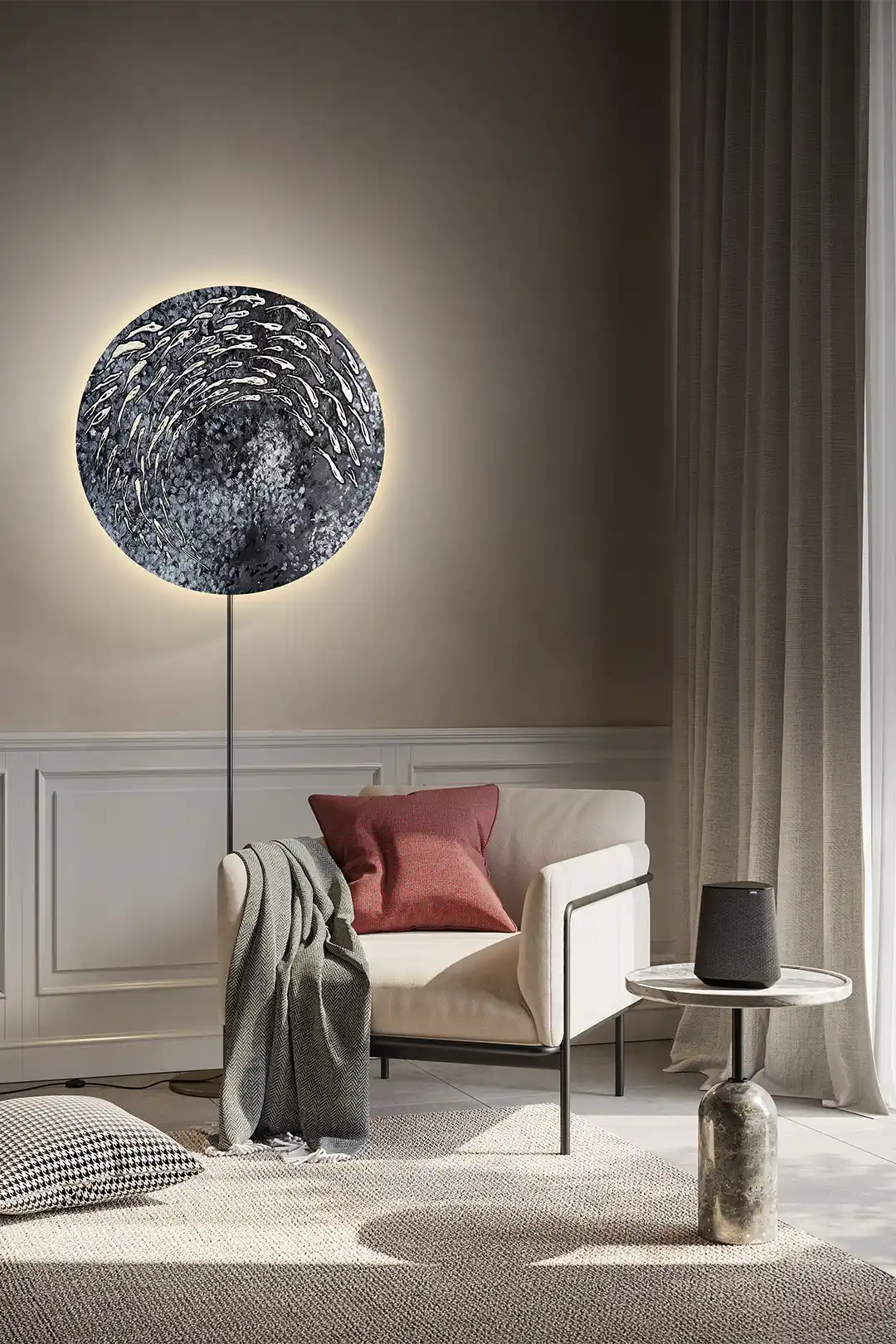 fish-vortex-quadri-su-commissione